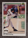 1990 Upper Deck #457 Kirt Manwaring