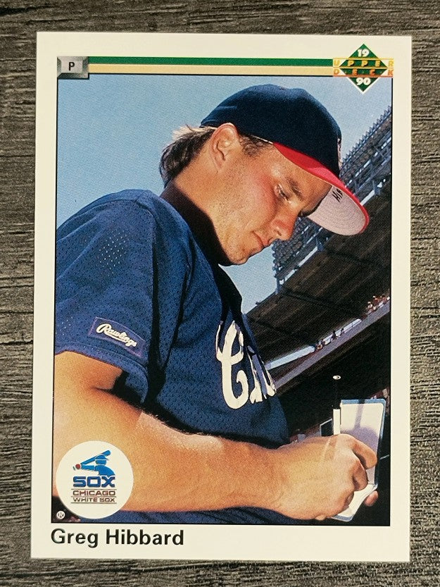 1990 Upper Deck #543 Greg Hibbard RC