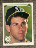 1990 Upper Deck #542 Walt Weiss