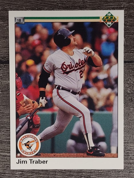 1990 Upper Deck #268 Jim Traber
