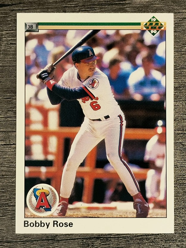 1990 Upper Deck #77 Bobby Rose