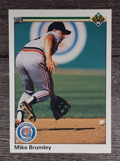 1990 Upper Deck #312 Mike Brumley
