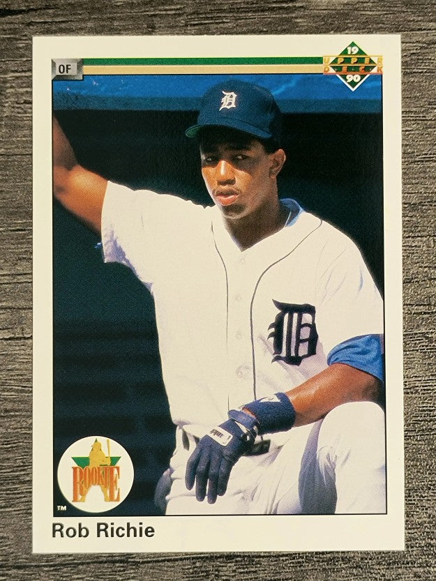 1990 Upper Deck #76 Rob Richie RC