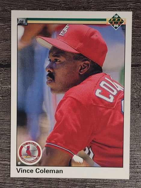 1990 Upper Deck #223 Vince Coleman