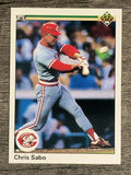 1990 Upper Deck #181 Chris Sabo