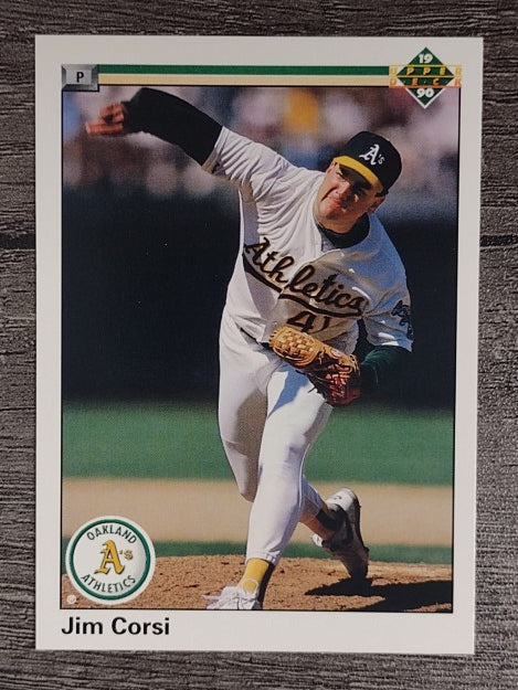 1990 Upper Deck #521 Jim Corsi