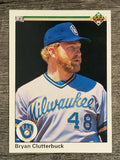 1990 Upper Deck #239 Bryan Clutterbuck