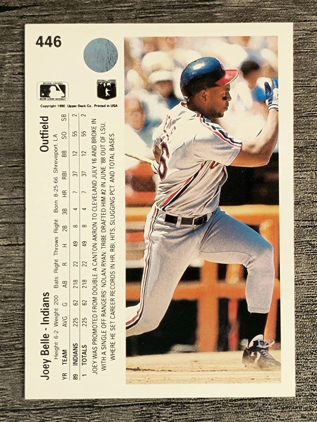1990 Upper Deck #446 Joey Belle