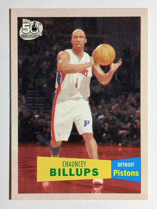 2007-08 Topps 1957-58 Variations #17 Chauncey Billups