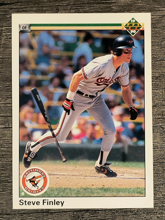 1990 Upper Deck #602 Steve Finley