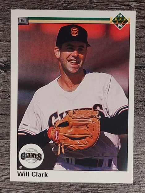 1990 Upper Deck #556 Will Clark