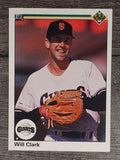 1990 Upper Deck #556 Will Clark