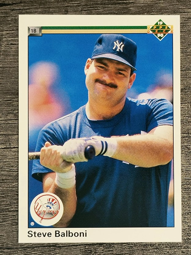 1990 Upper Deck #497 Steve Balboni