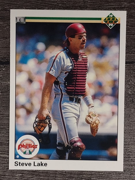 1990 Upper Deck #491 Steve Lake