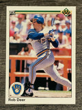 1990 Upper Deck #176 Rob Deer