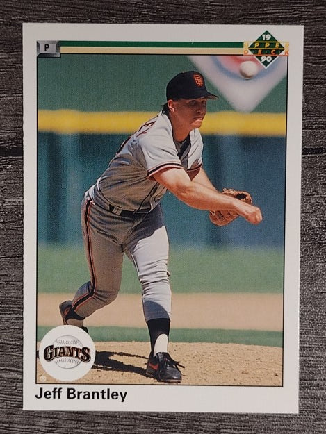 1990 Upper Deck #358 Jeff Brantley