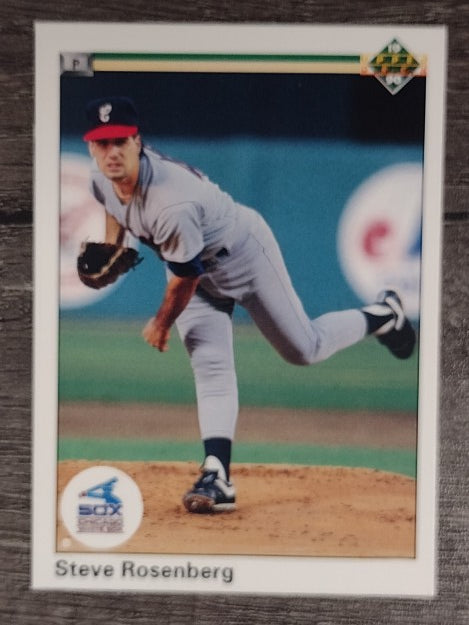 1990 Upper Deck #522 Steve Rosenberg
