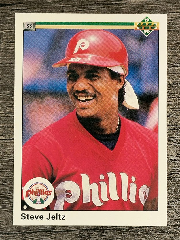 1990 Upper Deck #495 Steve Jeltz
