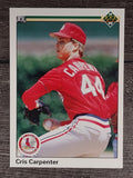 1990 Upper Deck #523 Cris Carpenter