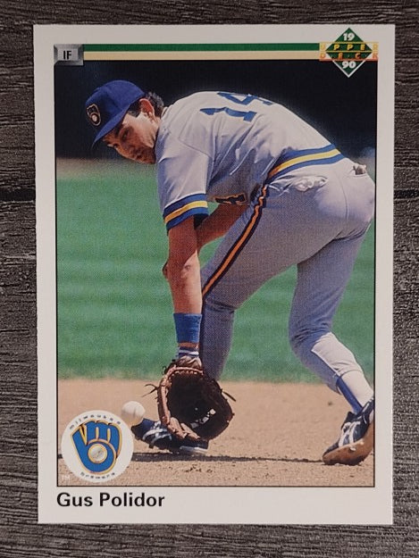 1990 Upper Deck #480 Gus Polidor