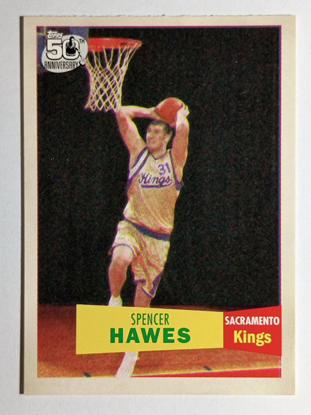 2007-08 Topps 1957-58 Variations #120 Spencer Hawes