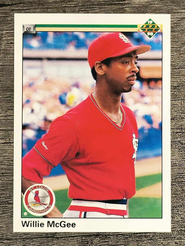 1990 Upper Deck #505 Willie McGee