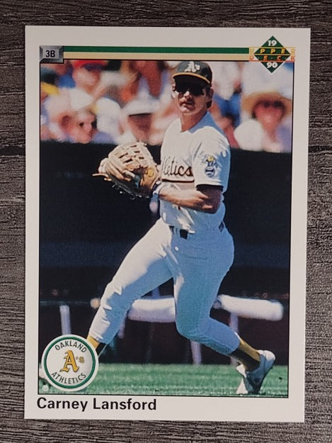 1990 Upper Deck #253 Carney Lansford