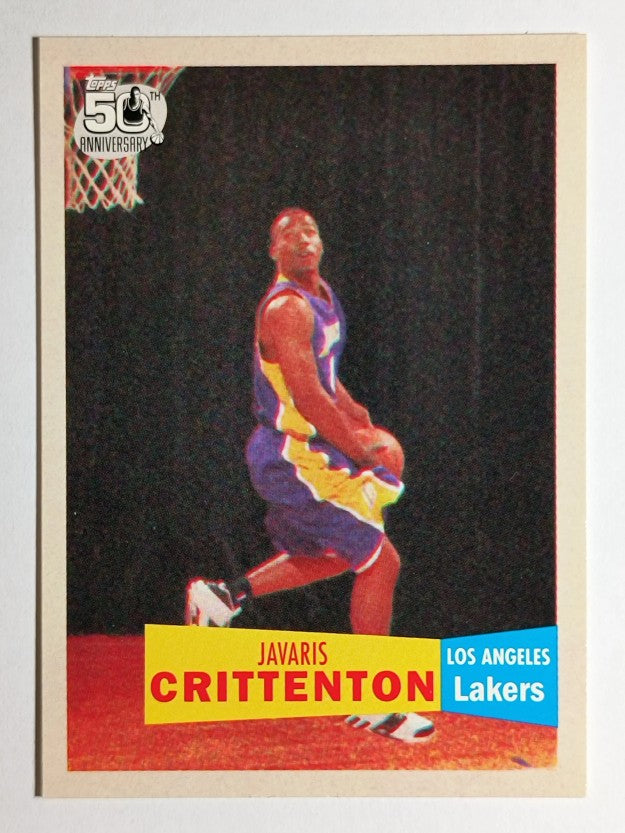 2007-08 Topps 1957-58 Variations #129 Javaris Crittenton