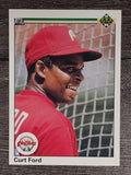 1990 Upper Deck #490 Curt Ford