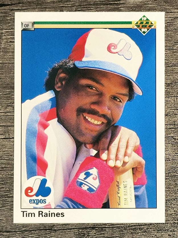 1990 Upper Deck #177 Tim Raines