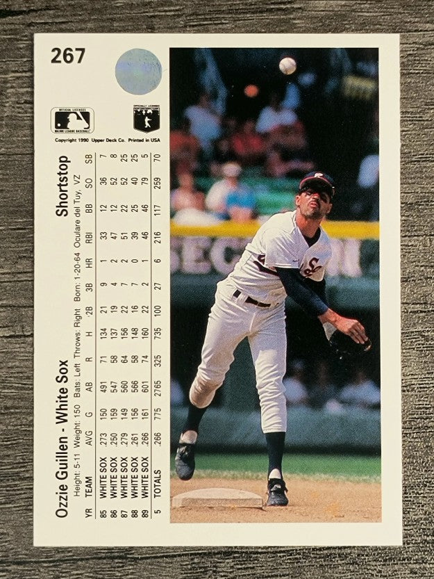 1990 Upper Deck #267 Ozzie Guillen
