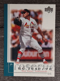 2001 UD Reserve #104 Rick Ankiel