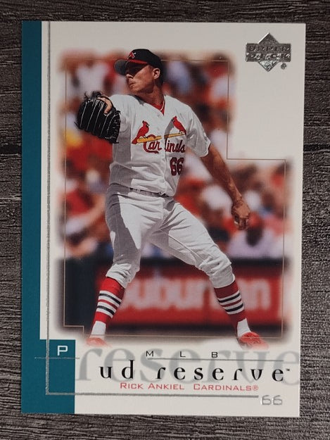 2001 UD Reserve #104 Rick Ankiel