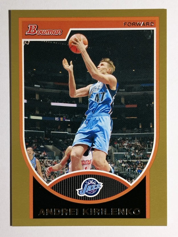 2007-08 Bowman Gold #47 Andrei Kirilenko