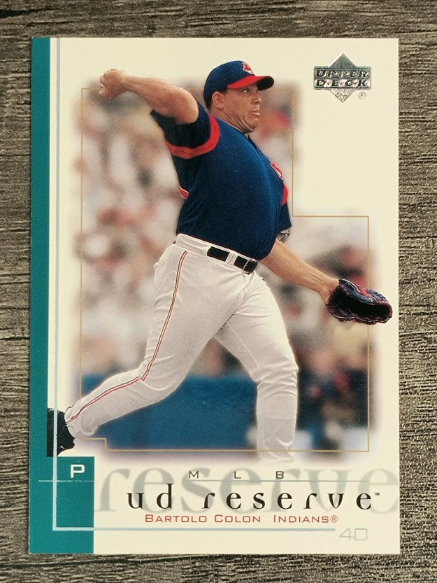 2001 UD Reserve #23 Bartolo Colon
