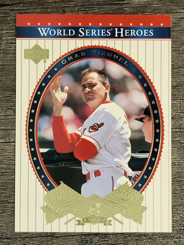 2002 Upper Deck World Series Heroes #41 Omar Vizquel