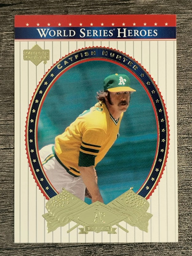 2002 Upper Deck World Series Heroes #1 Catfish Hunter