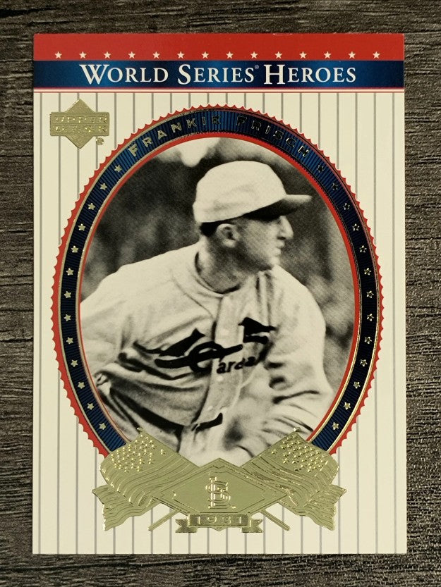 2002 Upper Deck World Series Heroes #24 Frankie Frisch