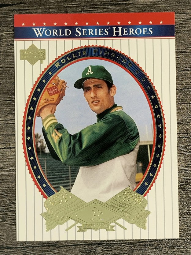 2002 Upper Deck World Series Heroes #4 Rollie Fingers