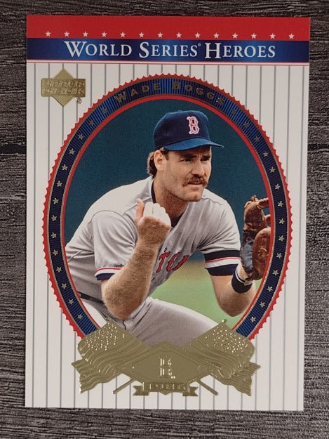 2002 Upper Deck World Series Heroes #63 Wade Boggs