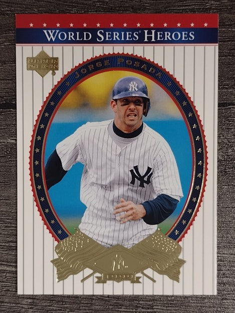 2002 Upper Deck World Series Heroes #90 Jorge Posada