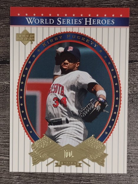 2002 Upper Deck World Series Heroes #71 Kirby Puckett