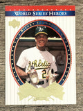 2002 Upper Deck World Series Heroes #5 Rickey Henderson