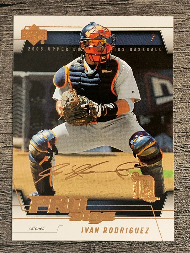 2005 Upper Deck Pro Sigs #30 Ivan Rodriguez