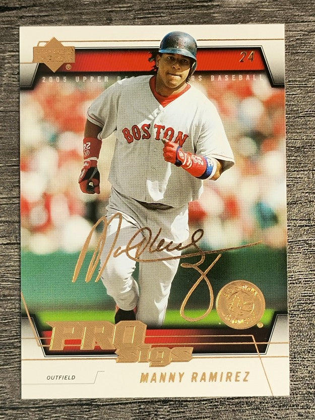 2005 Upper Deck Pro Sigs #18 Manny Ramirez