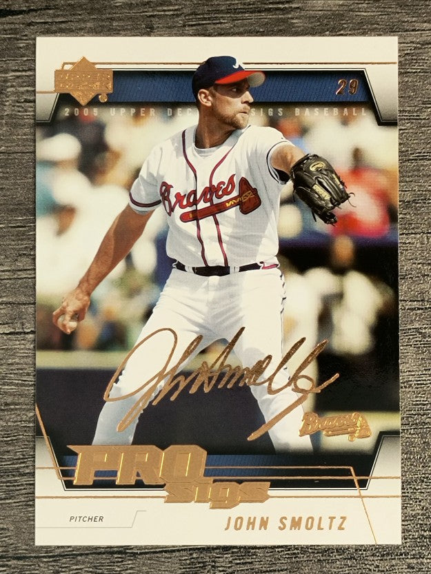 2005 Upper Deck Pro Sigs #10 John Smoltz