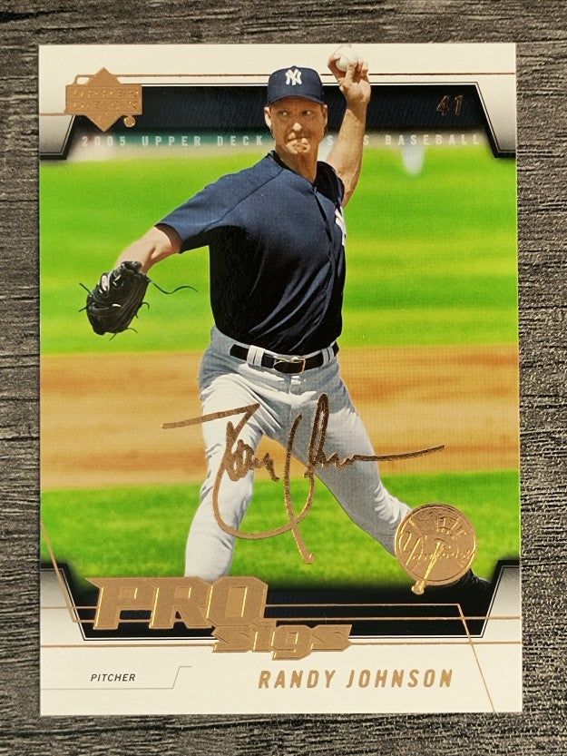 2005 Upper Deck Pro Sigs #63 Randy Johnson