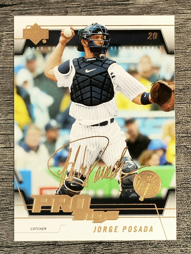 2005 Upper Deck Pro Sigs #61 Jorge Posada