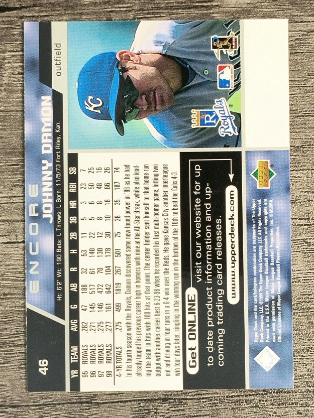 1999 Upper Deck Encore #46 Johnny Damon