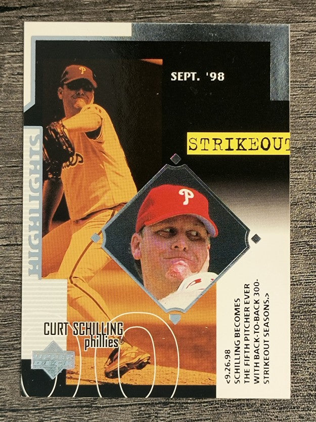 1999 Upper Deck #535 Curt Schilling SH CL